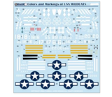 Furball 1/48 decals Colors & Markings of US Navy Wildcats - FDS4822 for Hobby Boss