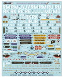 Furball 1/48 decals Colors & markings of F-105s Part I - FDS4826