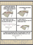 Furball 1/48 F-14 Late Model Tail Reinforcement Plates for Tamiya - FVD-001