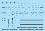 Caracal 1/48 decals CD48170 - AH-64D/E Apache for the Hasegawa kit