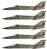 Caracal 1/72 decals CD72100 - F-111A Aardvark markings