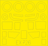 Eduard 1/48 scale paint masks Beaufighter Mk. IF for the Revell kit - EX726