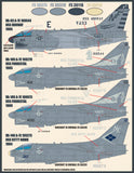 Furball Aero-Design 1/48 decal A-7E Corsair II Lo-Viz SLUFs - 48068 - 21 Options