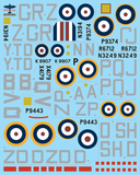 Fundekals 1/32 scale decals for Spitifre Mk.Is - FUN32014