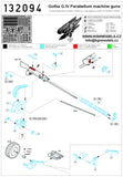 HGW 1/32 Super detail set for GOTHA G.IV for Wingnut Wings -132096