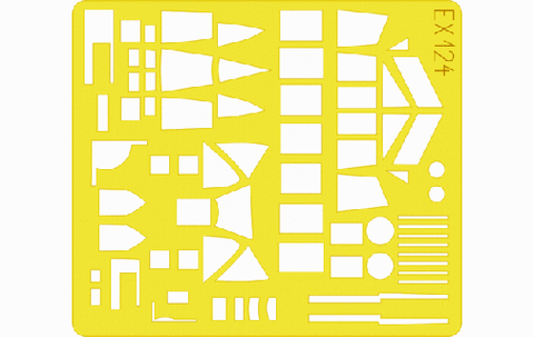 Eduard 1/48 mask for the Trumpeter Fw 200 Condor kit #EX124
