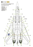 Wolfpack 1/72 decal F-14A Tomcat Pt.3 VF-84 Jolly Rogers for Academy - WD72012