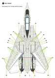 Wolfpack 1/72 decal F-14A Tomcat Pt.3 VF-84 Jolly Rogers for Academy - WD72012