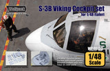 Wolfpack 1/48 S-3 B Viking Cockpit set Italeri Esci Ertl WP48133