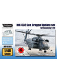 Wolfpack 1/48 resin MH-53E Sea Dragon Update set for Academy kit - WP48189